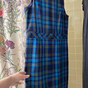 Tommy Hilfiger blue plaid dress